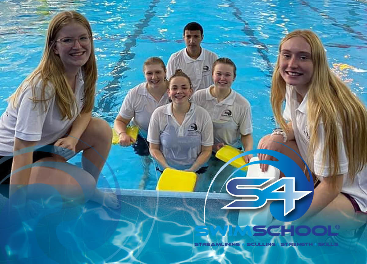 Image of a group of S4 swim instructors